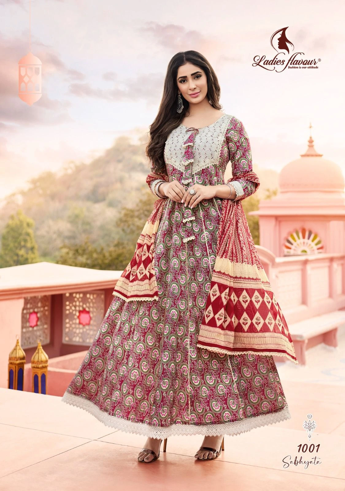 Ladies Flavour Sabhyata Pure Cotton Print Wholesale Readymade Salwar Suit Catalog — Wholesale Salwar Suits, MPA wholesale from Surat - Gallery Image 4
